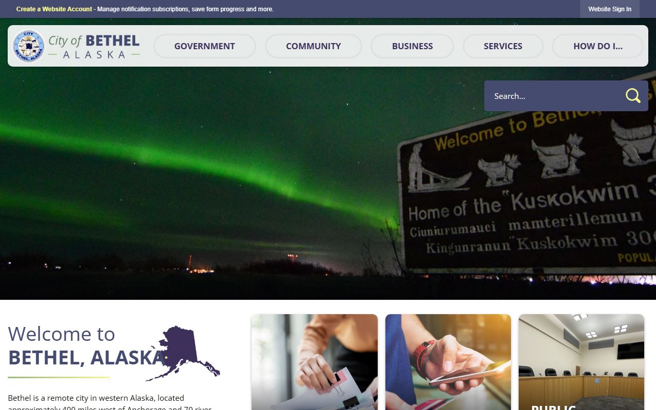 City of Bethel official site for jail mugshots and public records